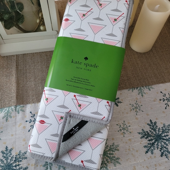 Kate Spade drying mats set of 2, new - Picture 1 of 9